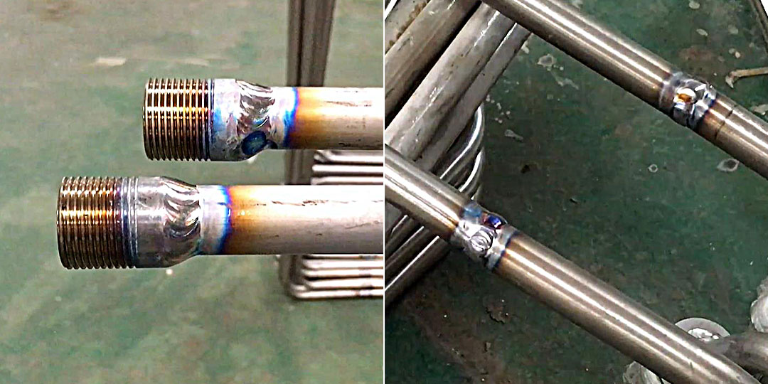 换热器的生产工艺需要经过选材 折弯 切割 焊接 组装等环节(图5)
